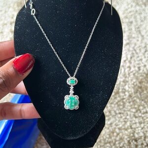 emerald necklace